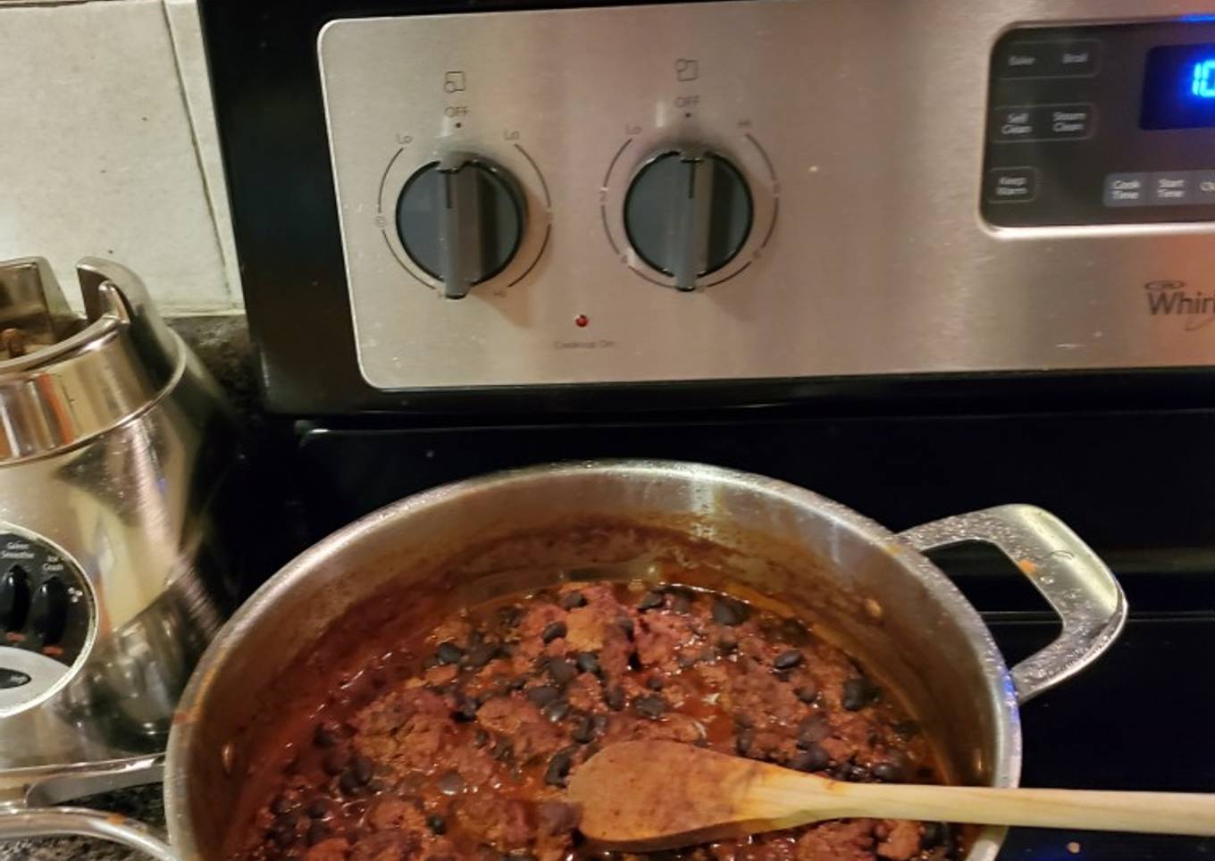 Carne molida tipo chilli