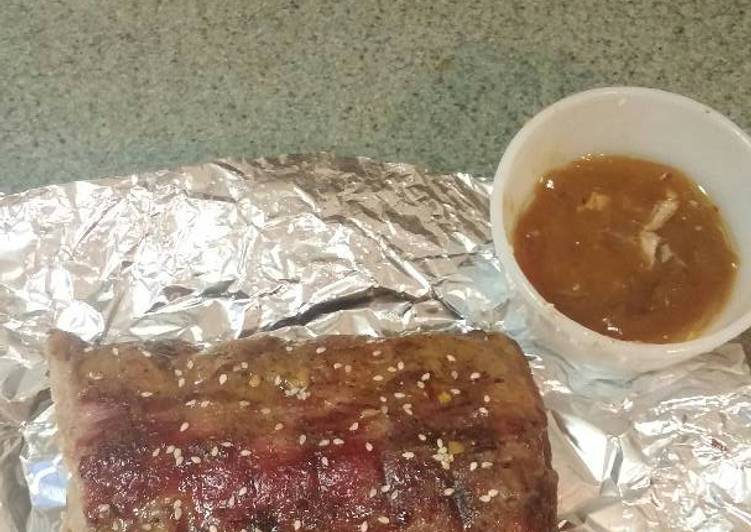 Recipe of Homemade Grilled Ribs