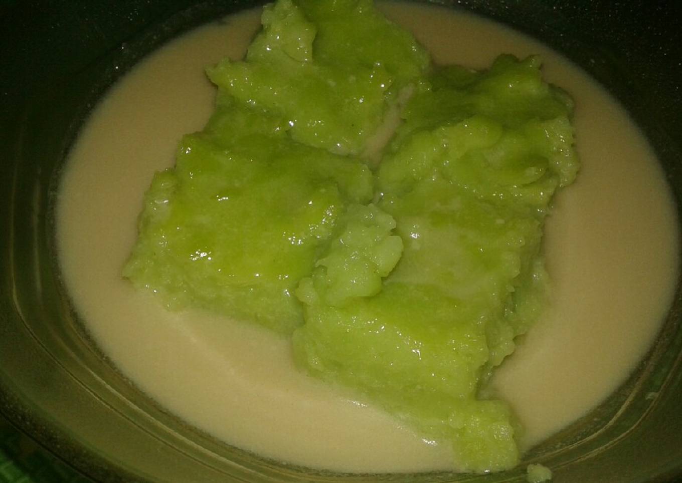 Cindu (cendol) Tanpa Cetakan