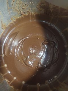 Una foto de Crema de choco y avellanas en Thermomix