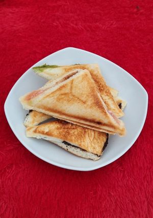Foto resep Roti panggang aneka rasa super kilat