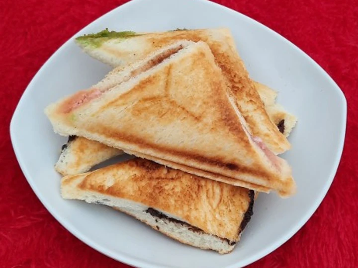 Cara Mudah Membikin Resep Roti panggang aneka rasa super kilat yang Uenak Anti Ribet, Sempurna