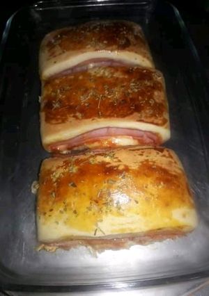 Una foto de Arrollado de pizza salieron riquísimas
