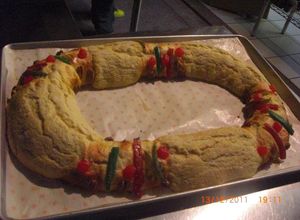 Una foto de ROSCA DE REYES
