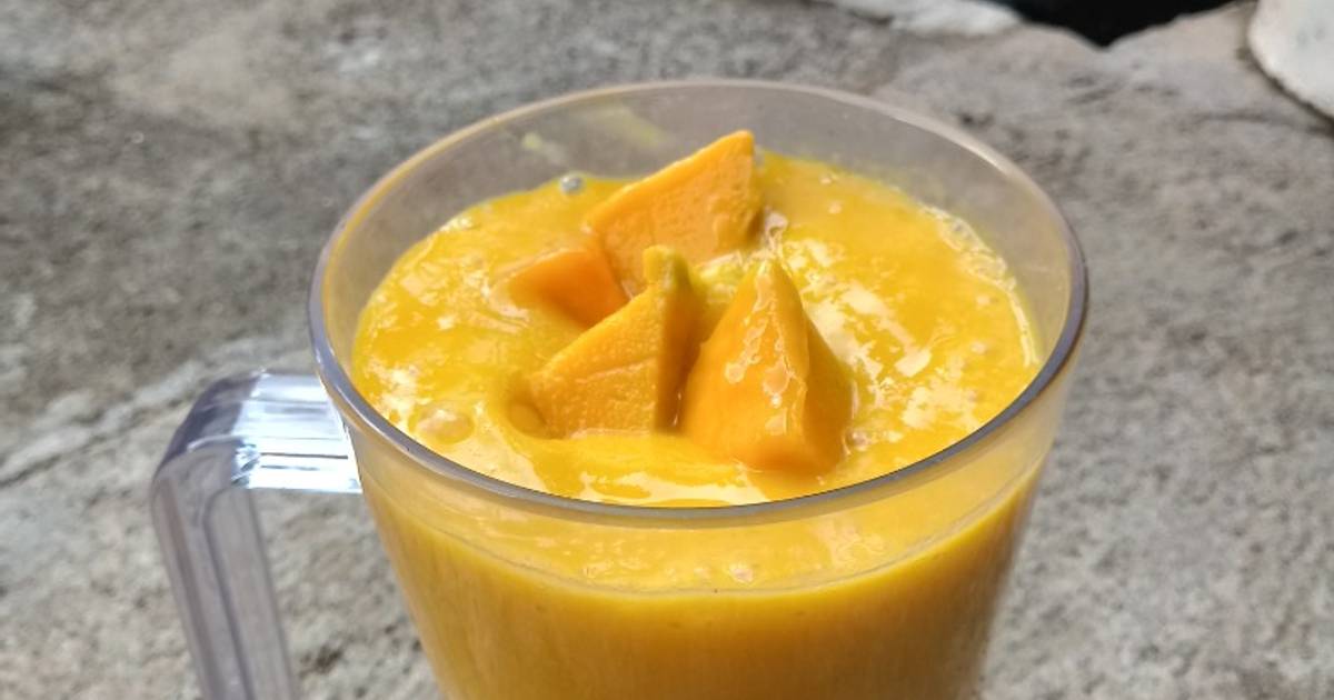 Buah Gadung 550 resep smoothie mangga enak dan sederhana Cookpad