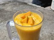 Gambar smoothie mangga