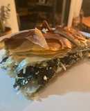 Spanakopita (spinach pie with feta)