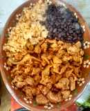Bistec con longaniza enchilada