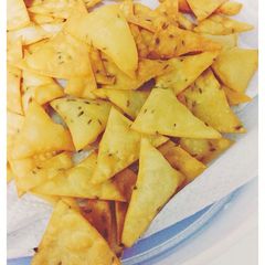A picture of Nimki’s (Traditional Indian Snack).