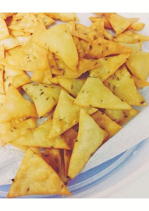 A picture of Nimki’s (Traditional Indian Snack).