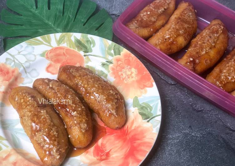 12 Resep: Sanggara Balanda (Pisang goreng karamel) Anti Ribet!