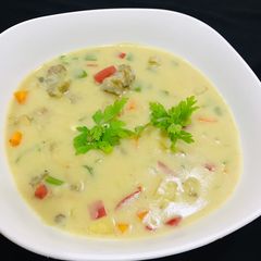 A picture of Milk soup.