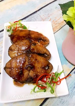 Hình của món Cá Thu Kho Nước Tương.