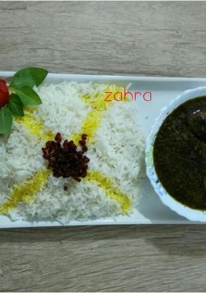 عکسی از دستور قرمه سبزی خوشمزه