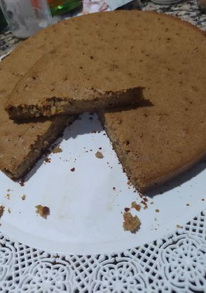 Una foto de Bizcocho de harina de sorgo húmedo con canela
