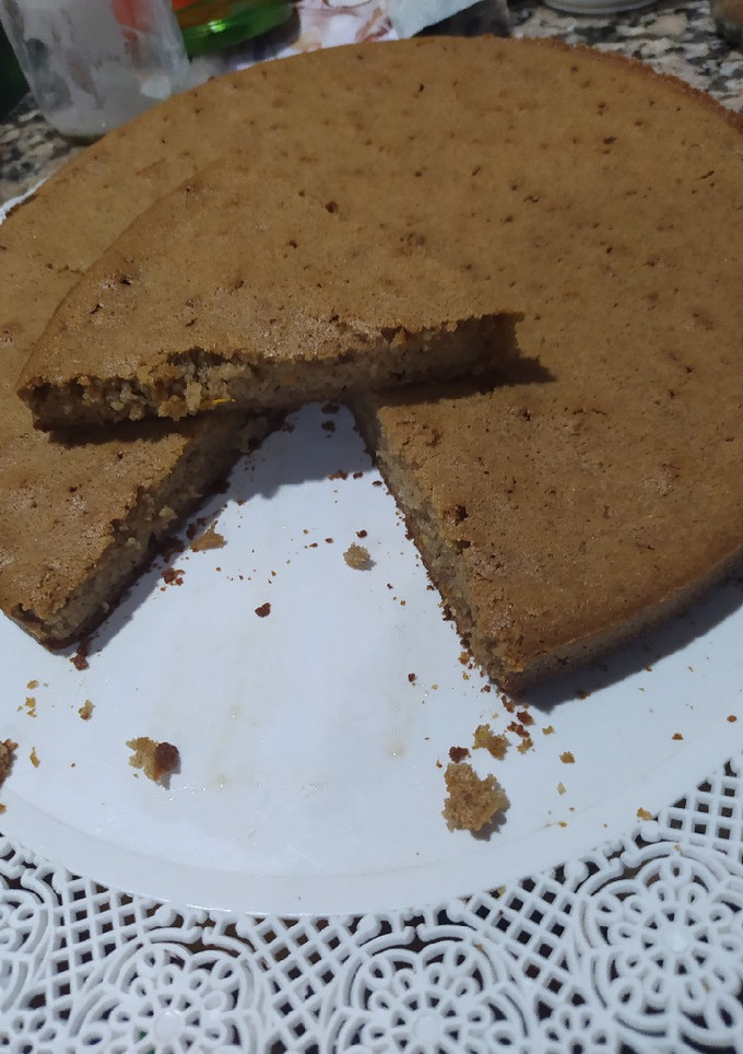 Una foto de Bizcocho de harina de sorgo húmedo con canela
