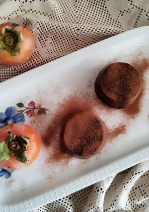 Foto di Budino di cachi al cacao