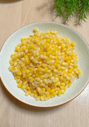 雞湯蒜蓉玉米 的食譜成品照片