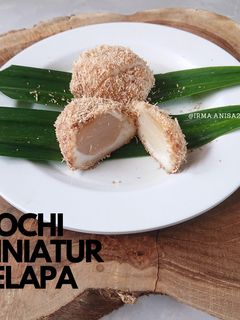 Foto resep Mochi Miniatur Kelapa