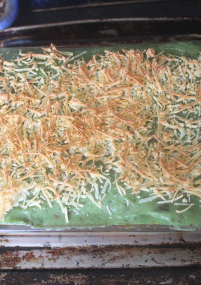 Una foto de Lasaña de mix de verduras congeladas