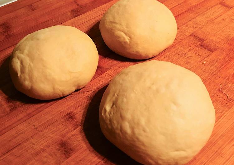 Masa para pizza en panificadora