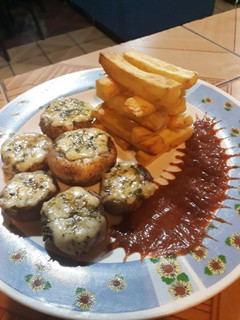 Una foto de Champiñones rellenos fácil