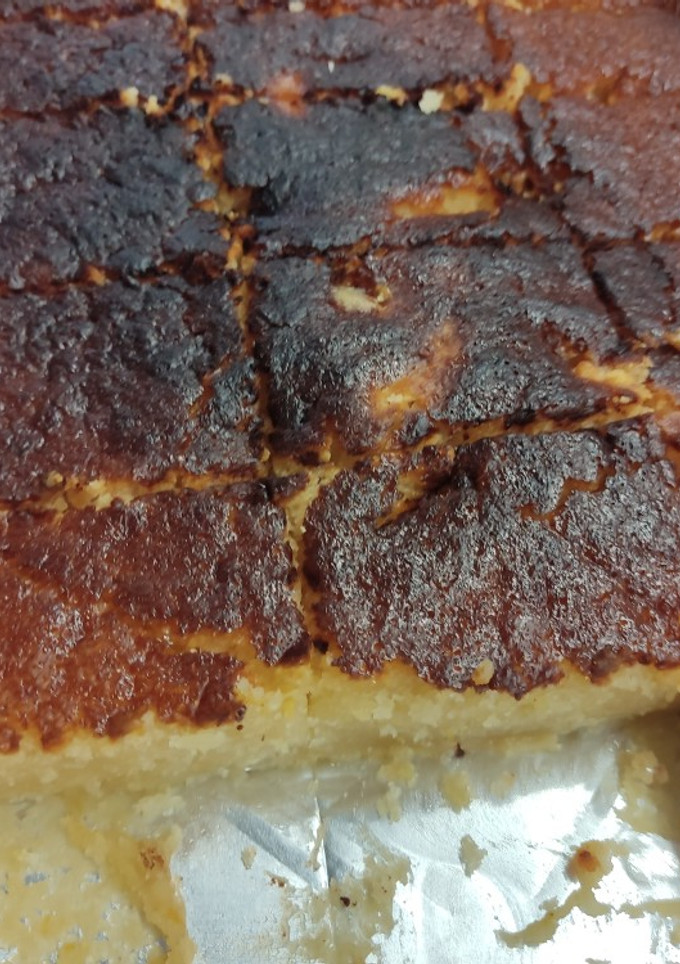 Una foto de Bizcocho vegano limón
