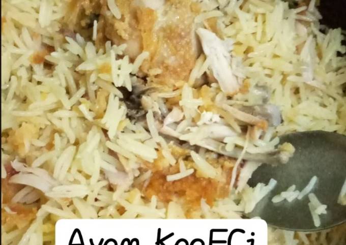 Nasi kebuli ayam kfc