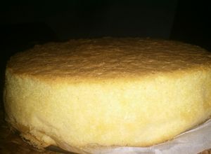 صورة لوصفة كيكه اسفنجيه للتارت