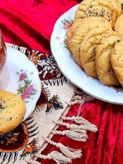 عکسی از دستور شیرینی آب دندونی