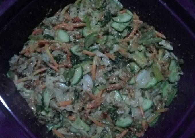 Cara Gampang Membuat Perdana bikin sambel pecel sendiri 😂😂 pecel ala rumahan 💃💃🍽 yang Lezat