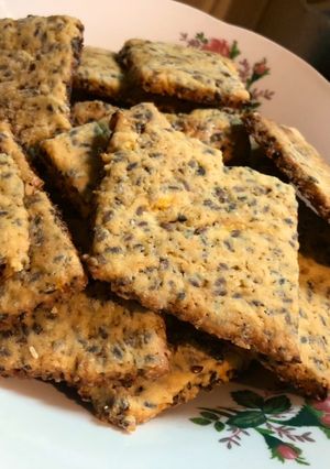 Una foto de Galletitas de semillas de lino
