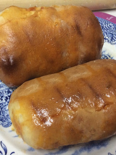 Una foto de Pan de leche preñao con chorizo 🍞🥛