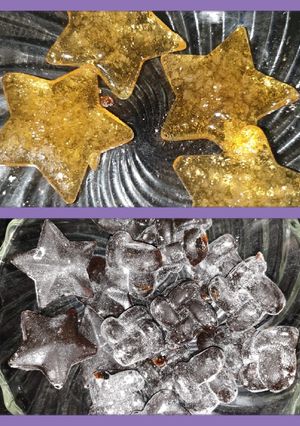 A picture of Spiced lemon candy and lemon candy.