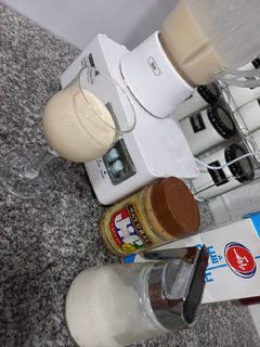 عکسی از دستور شیرموز با کره بادام زمینی