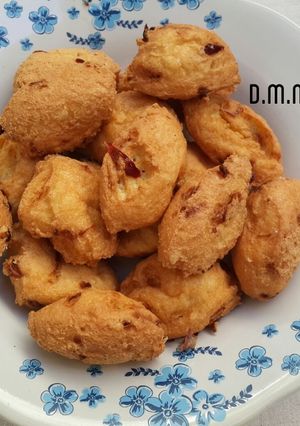 Foto resep Bakwan tahu pedas