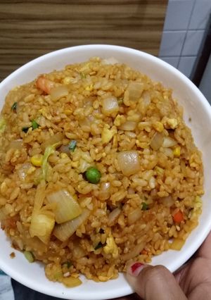 Foto resep Nasi goreng udang