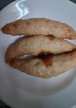 鯖魚黑輪與干貝蠔油 的食譜成品照片