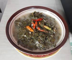 Praktis, Membuat Sayur Daun Singkong (oblok-oblok) Enak Sederhana