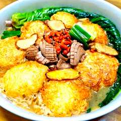 麻油腰子麵線煎（創意料理）-レシピのメイン写真