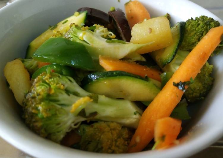 Stir vegetables