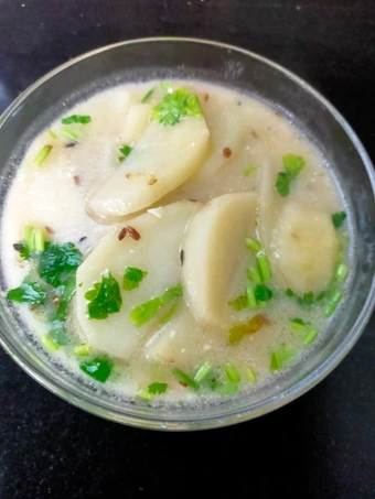 How To Make Aloo Kadhi - Navratri Special which Delicious