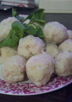Foto resep Bakso ayam ala mama wafi