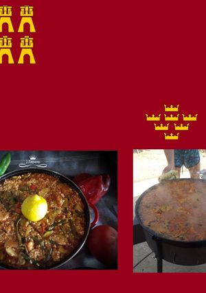 Una foto de 👨🍳🍽Paellica S.Garcia al estilo murcia🍽👨🍳
