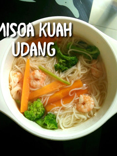 Foto resep Misoa Kuah Udang