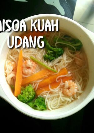 Foto resep Misoa Kuah Udang