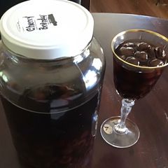 A picture of California Farm Cherry Cinnamon Liqueur.