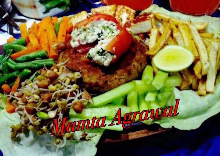 Recipe of Speedy Healthy sprouts sizzler