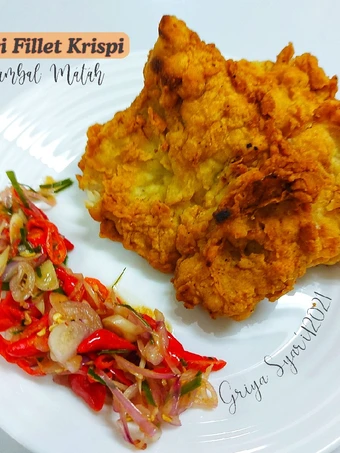Langkah Mudah untuk Membuat Resep  Dori Fillet Krispi Sambal Matah yang Lezat, Enak Banget