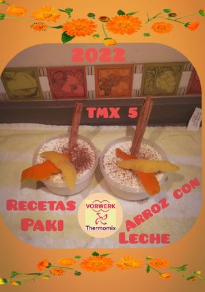 Una foto de Arroz con 🍶leche TMX 5 a mi manera